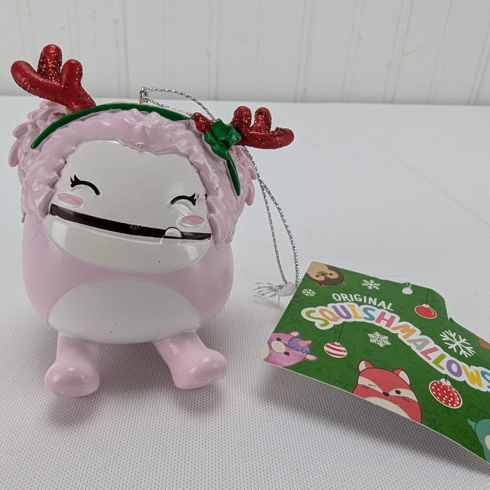 Kellytoy Squishmallow Brina the Bigfoot Christmas Tree Ornament Kurt S Adler New